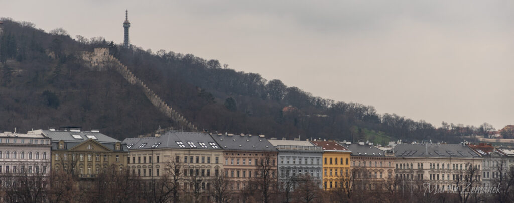 Výhled od Tančícího domu - Petřín