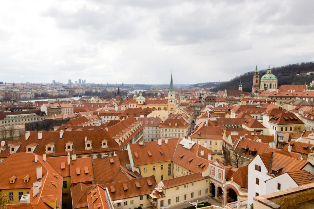 Praha - Pražský hrad - Jížní zahrady (jaro)