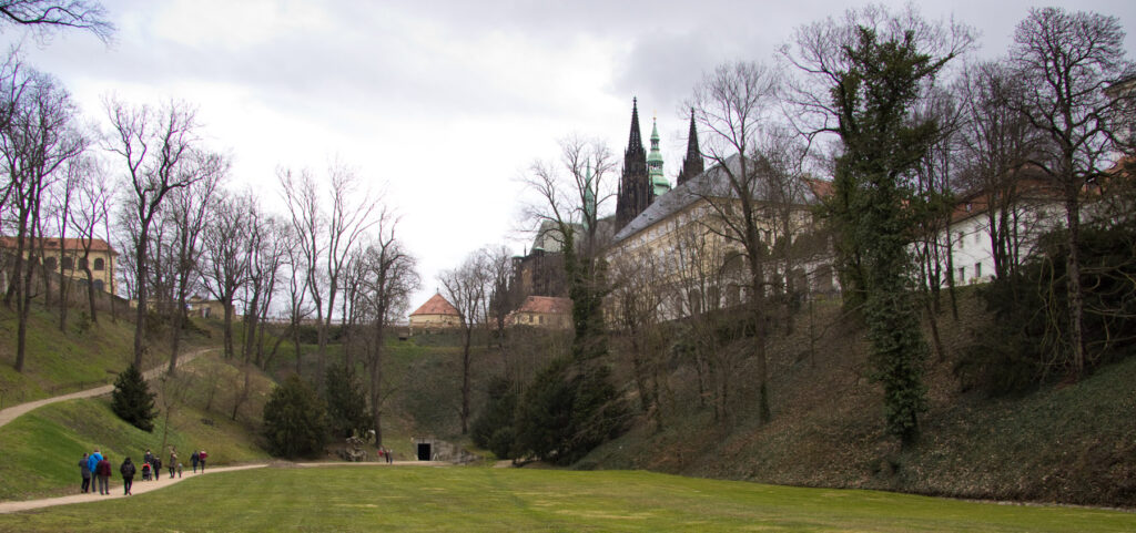 Praha - Jelenní příkop (jaro)