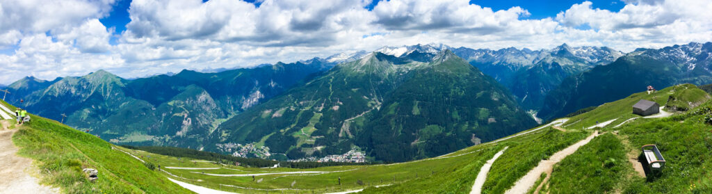 Stubnerkogel - vrchol u konečné lanovky