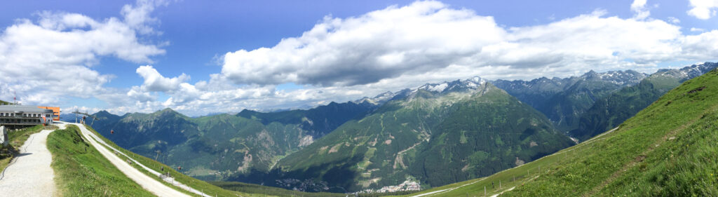 Stubnerkogel - konečná stanice lanovky