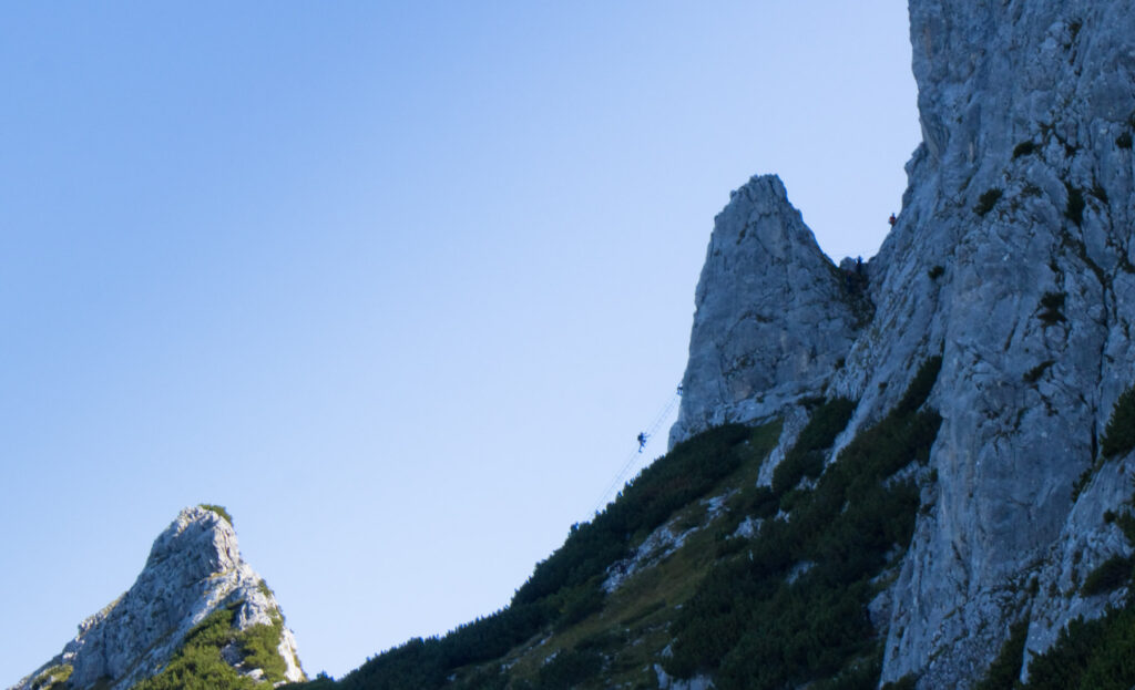 Solná Komora - Grosser Donnerkogel pod vrcholem