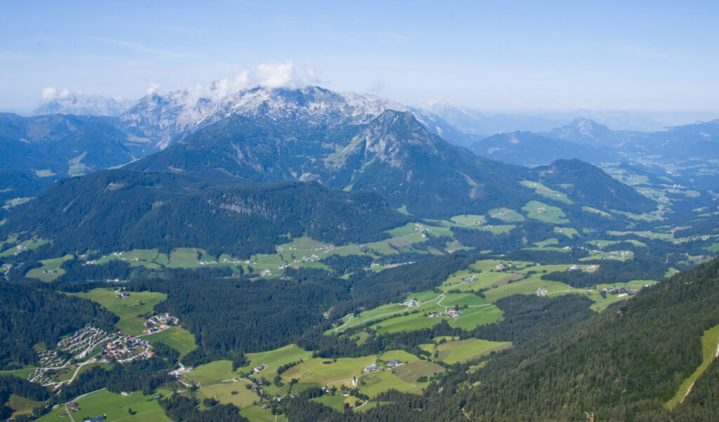 Solná Komora - Grosser Donnerkogel pod vrcholem