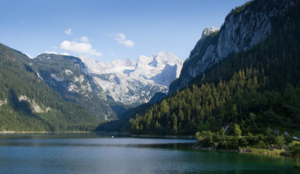 Rakousko - jezero Gossausee