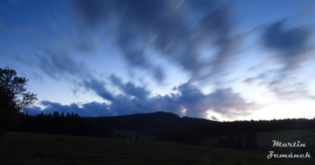 Šumava - Kvilda (mraky)