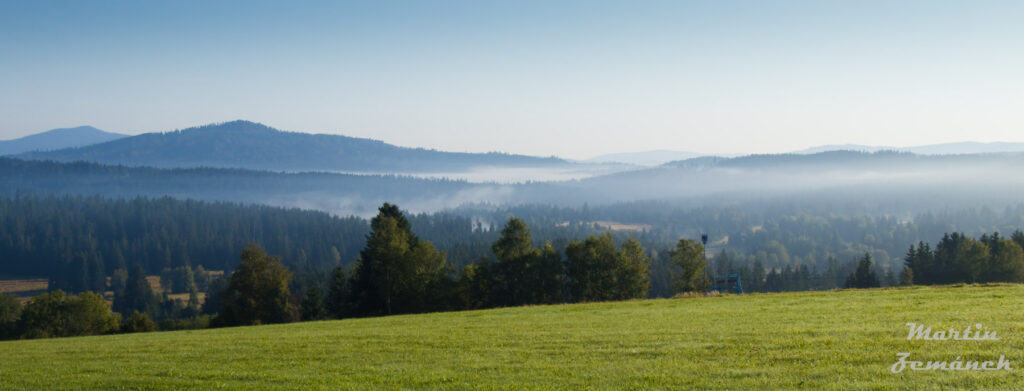 Šumava - Pohled z Německé strany