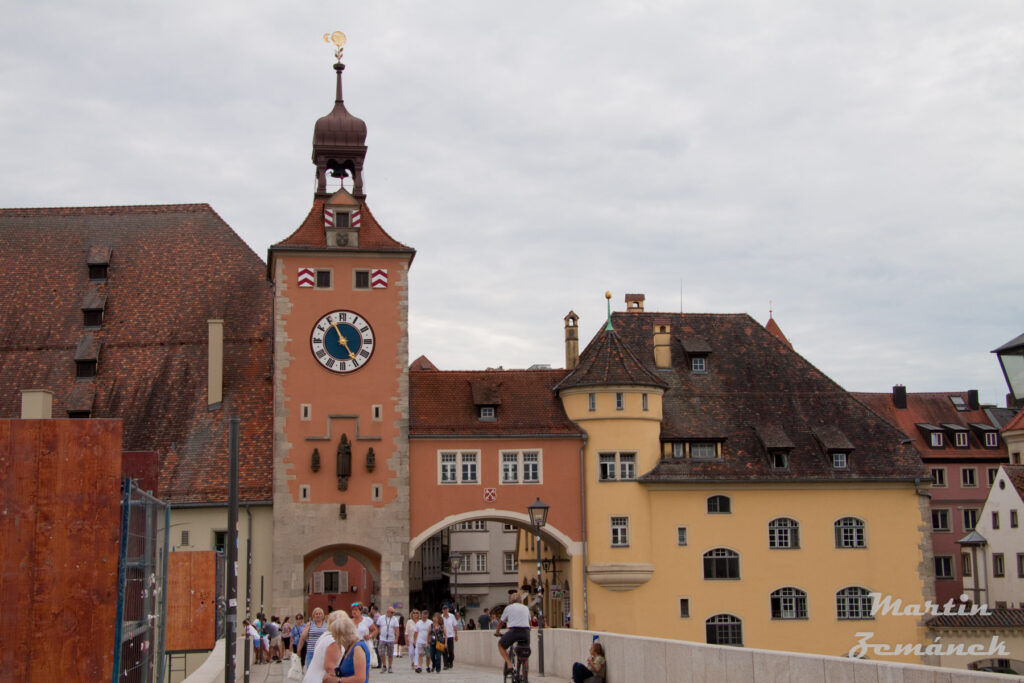 Regensburg - pohled z mostu