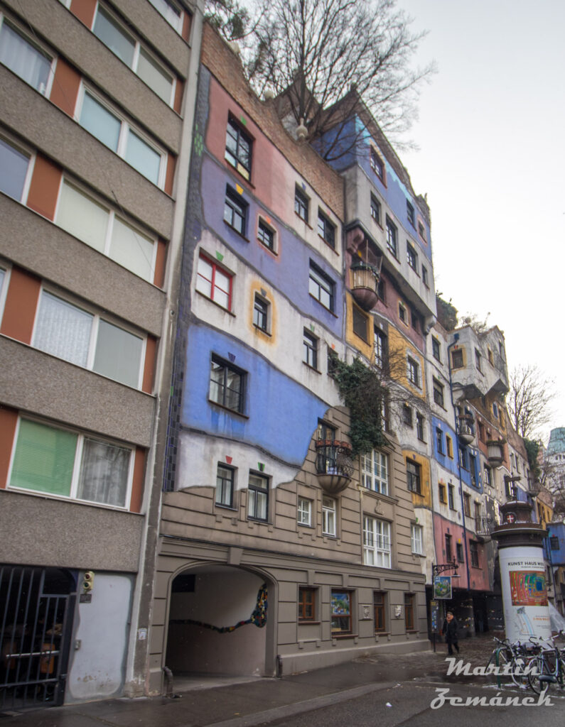 Vídeň - Hundertwasserhaus