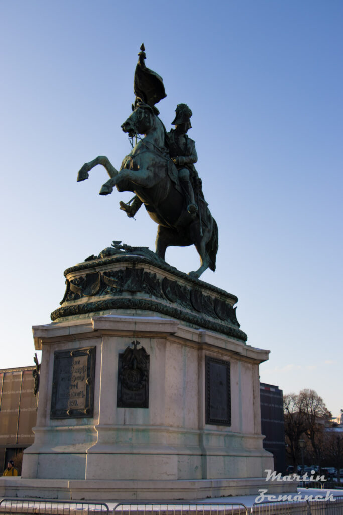 Vídeň - Prinz-Eugen-Reiterdenkmal