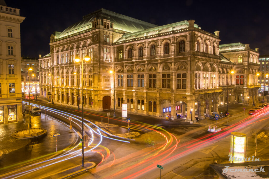 Vídeň - Výhled z Albertiny - Státní opera