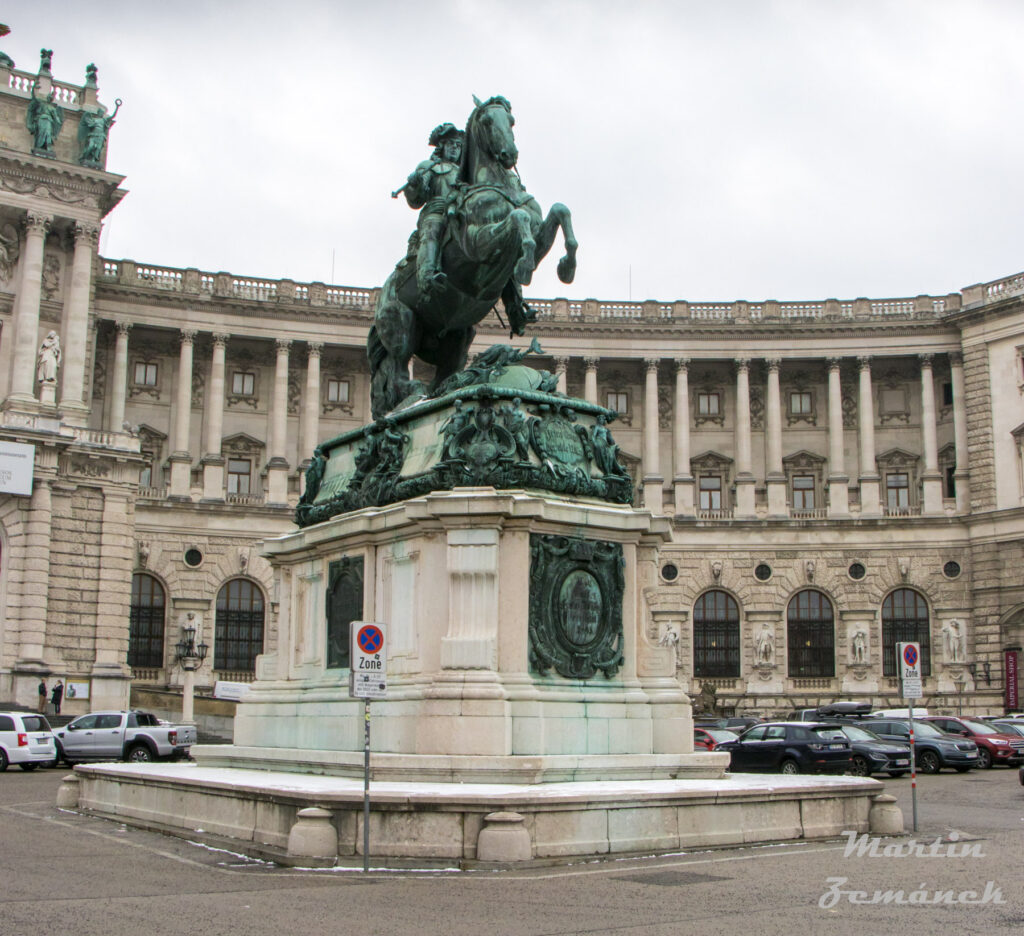 Vídeň - Prinz-Eugen-Reiterdenkmal