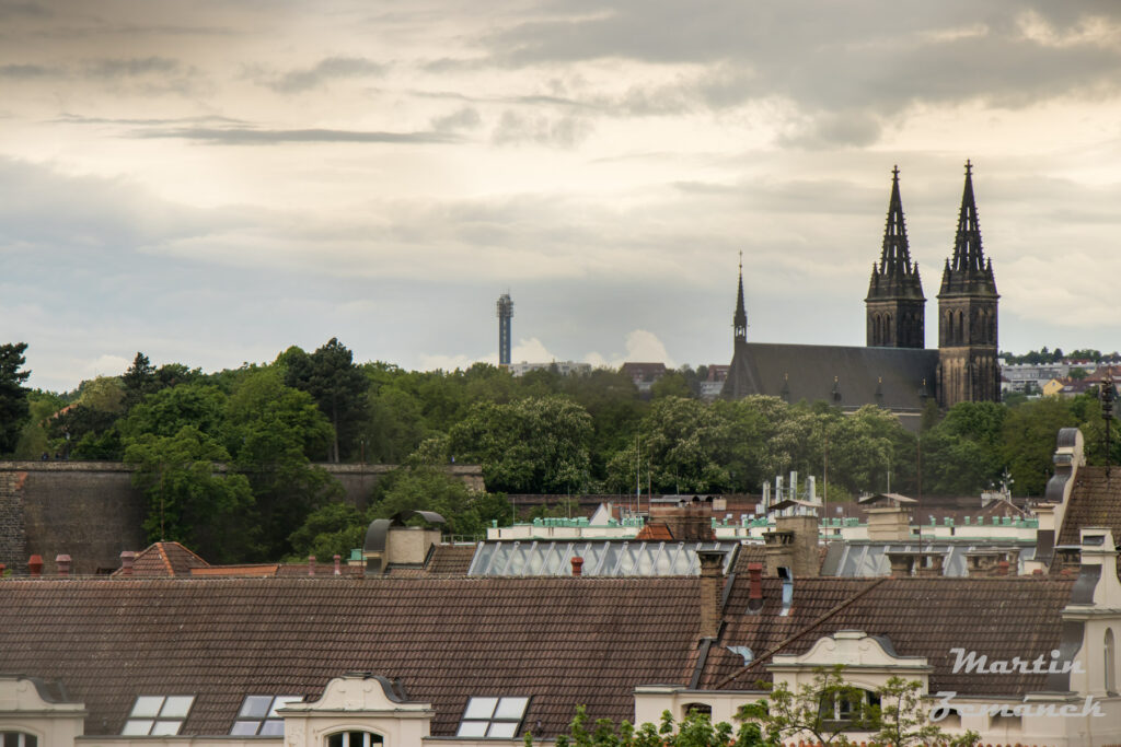 Ztracenka - výhled na Vyšehrad