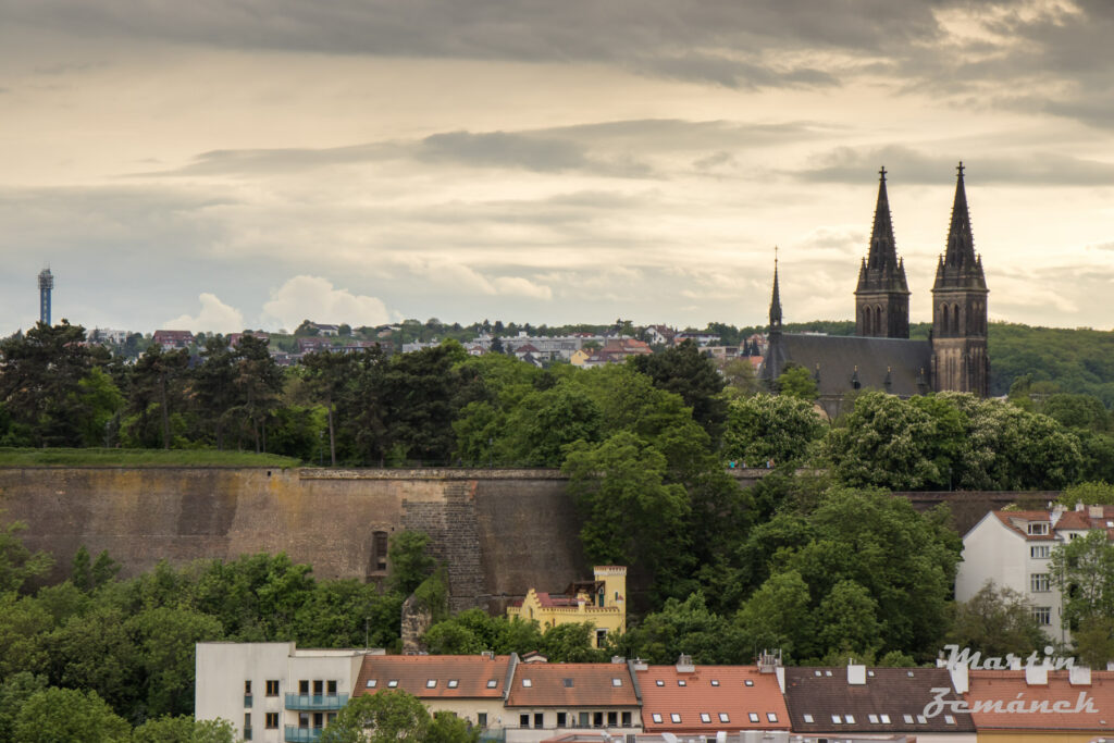 Ztracenka - výhled na Vyšehrad