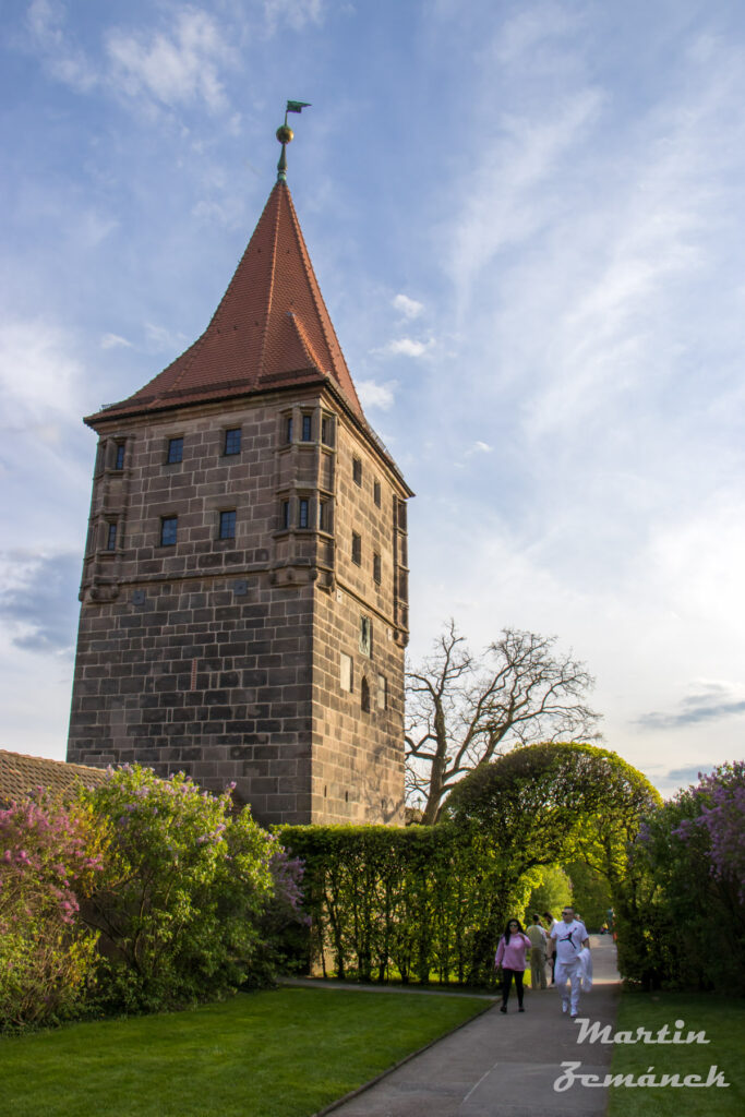 Norimberk - Hradní zahrada