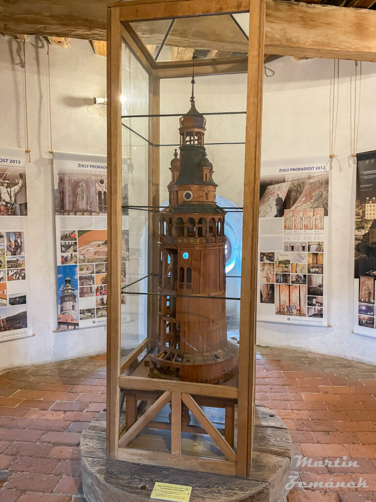 Český Krumlov - Model hradní věže