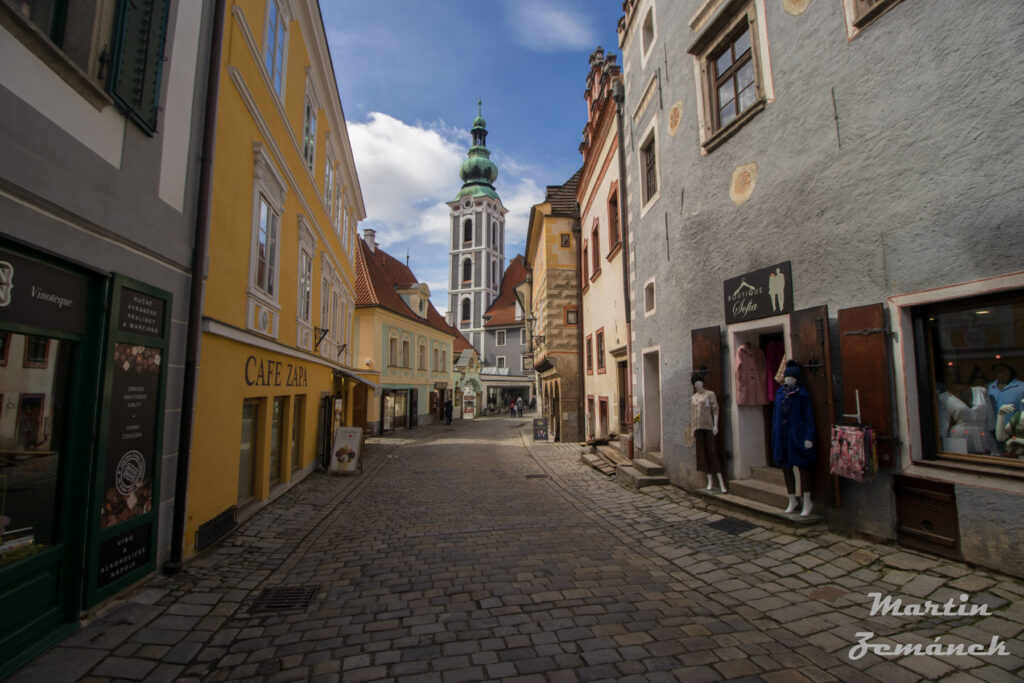 Český Krumlov - Kostel a špitál Sv. Jošta