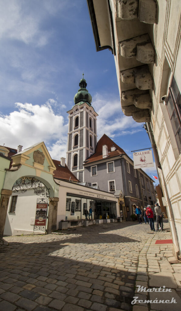 Český Krumlov - Kostel a špitál Sv. Jošta