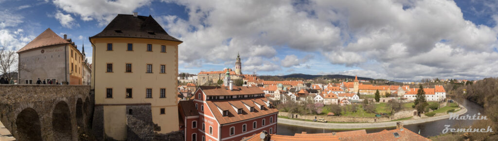 Český Krumlov - Cesta k Horní bráně