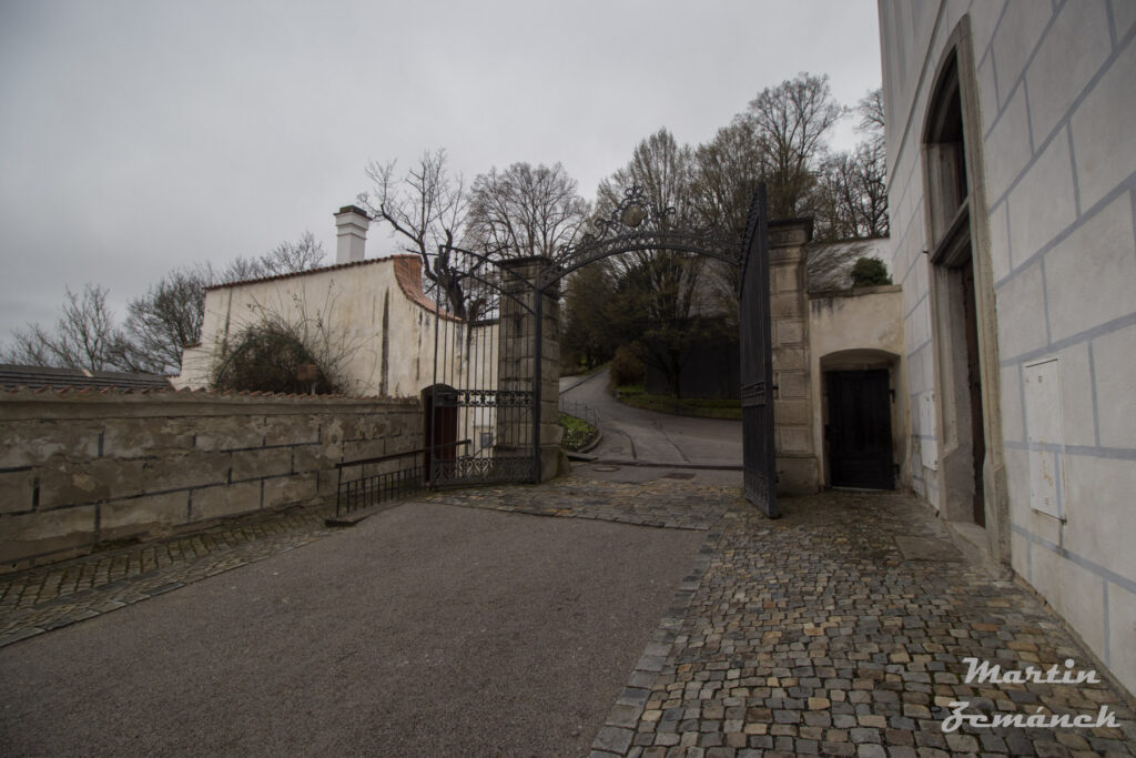 Český Krumlov - brána na hradě