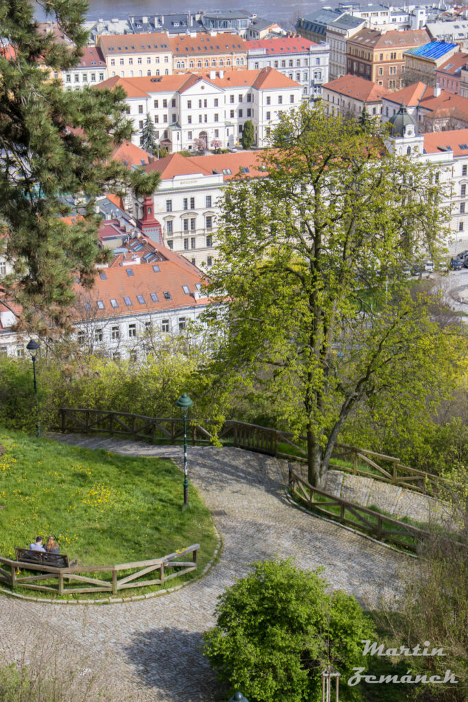 Praha - Pohled na Smíchov z Petřína