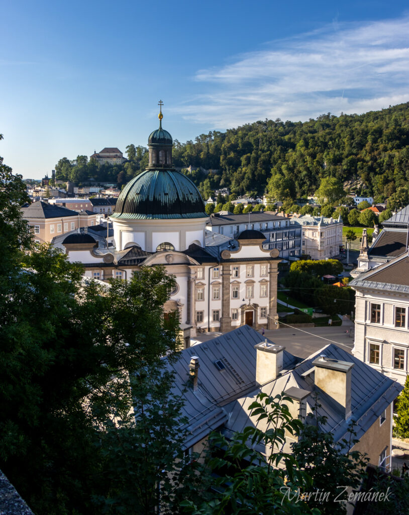 Rakousko - Salzburg výhled na město