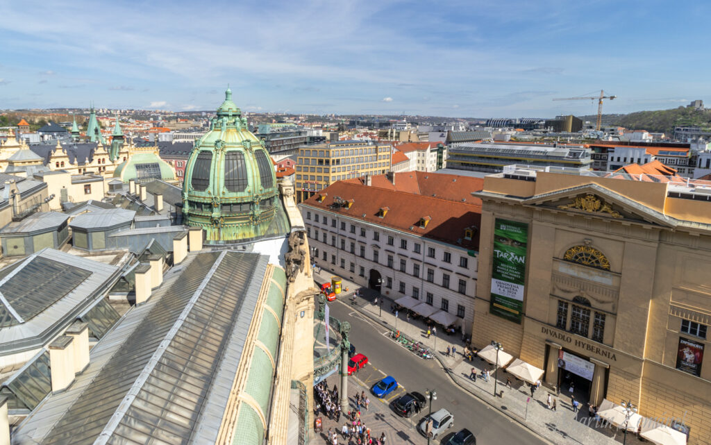 Praha - Pohled z Prašné věže