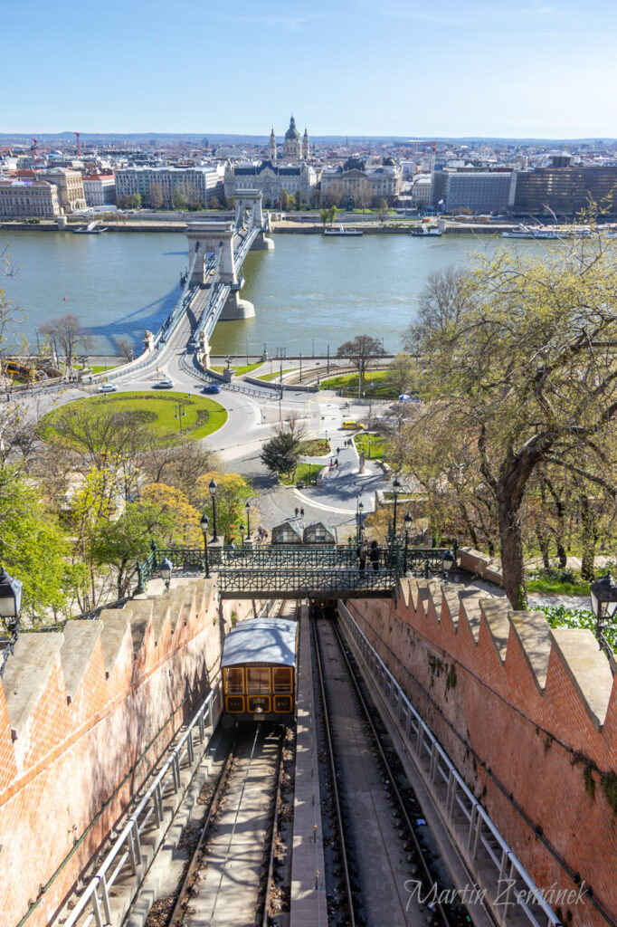 Budapešť - výhled z budínského vrchu