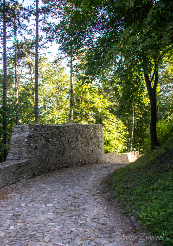 Štramberk - cesta na hrad