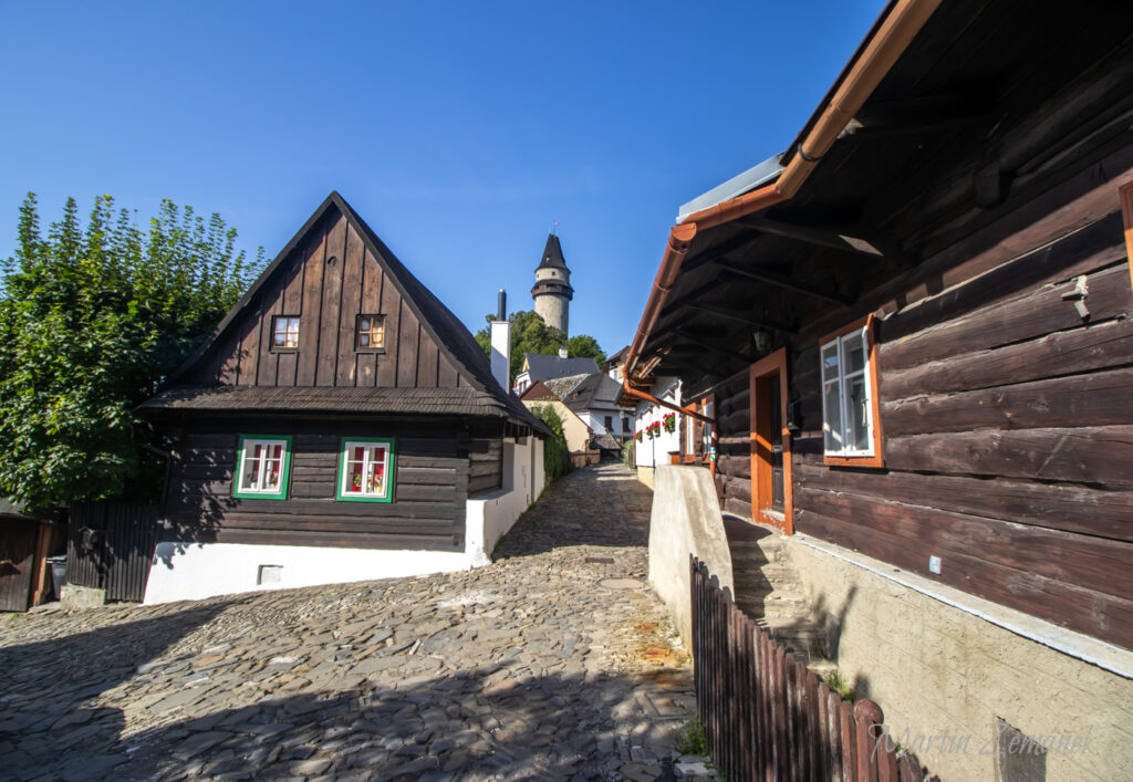 Štramberk - cesta k rozhledně