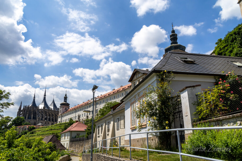 Kutná Hora - Pohled na Sv. Barboru