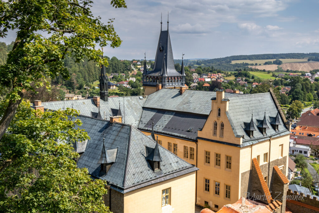 Zruč nad Sázavou - Pohled z Kolowratské věže