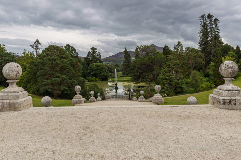 Irsko - Powerscourt gardens